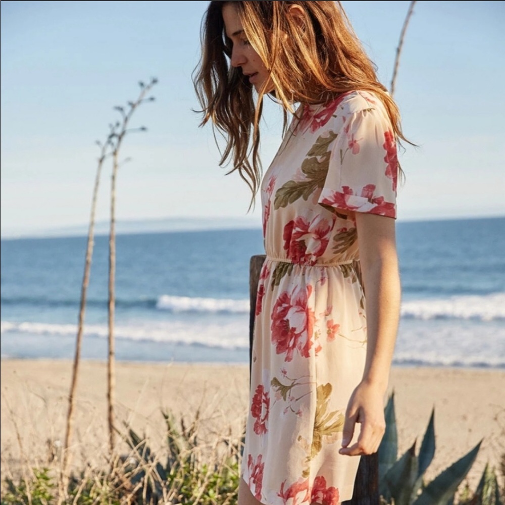 Christy Dawn Matilda dress in rose floral